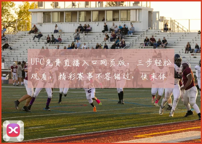 UFC免费直播入口网页版,三步轻松观看,精彩赛事不容错过,快来体验